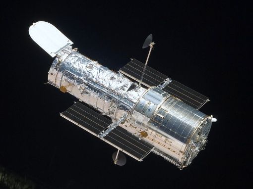 The Hubble Space Telescope. It's a telescope, in space, named after a guy named Hubble. What more do you need to know?